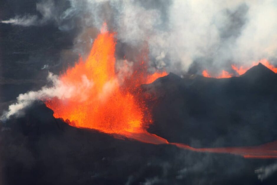 Eruzione Vulcanica in Islanda