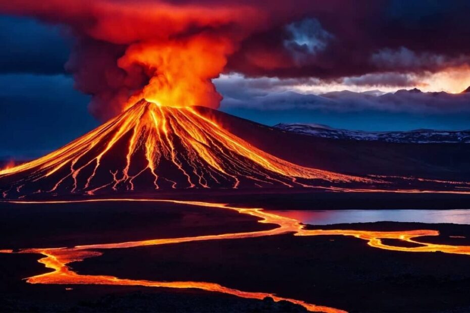 Eruzione Vulcanica in Islanda